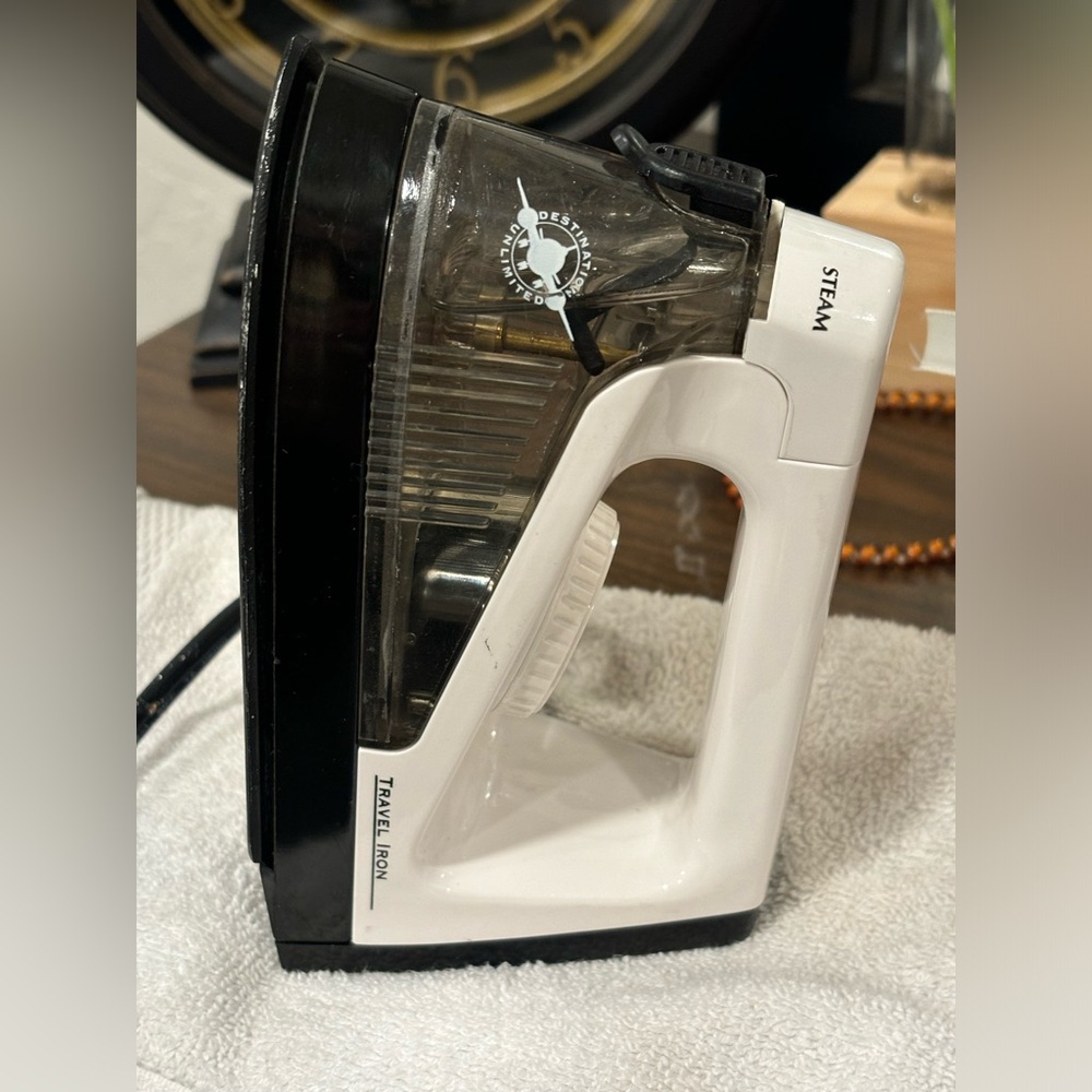 Mini travel size iron/steamer 96” cord!